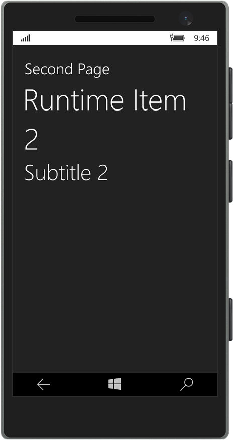 Windows-10-Development-Simple-Navigation-Mobile-no-app-bar