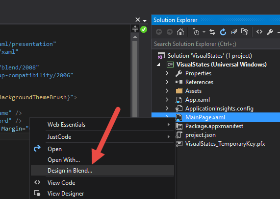 Windows 10 Development: Adding Design-Time Data with Blend
