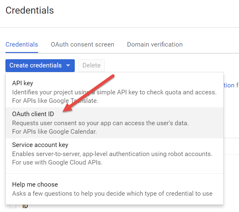 Google-Cloud-Platform-Create-OAUTH-Client-ID