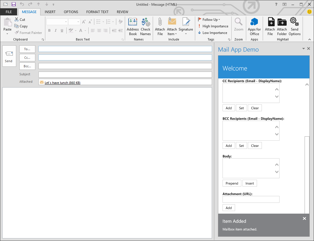 Mail-Apps-For-Office-Compose-Mode-Attached-Outlook-Item