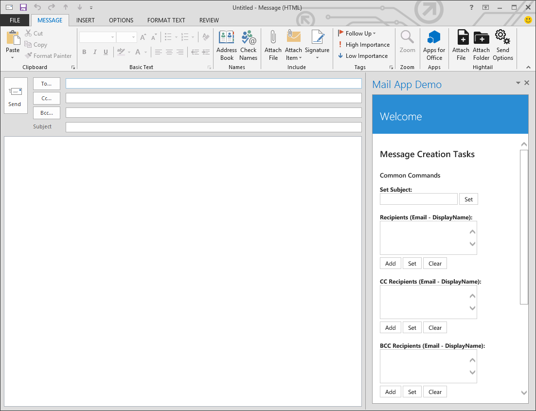 Mail-Apps-For-Office-Compose-Mode-Message