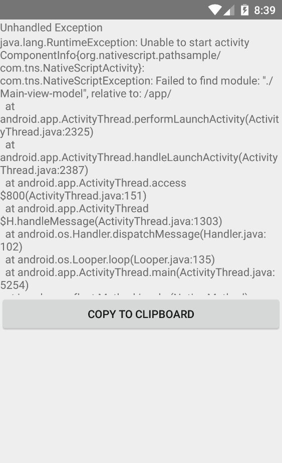 android-emulator-nativescript-filename-crash