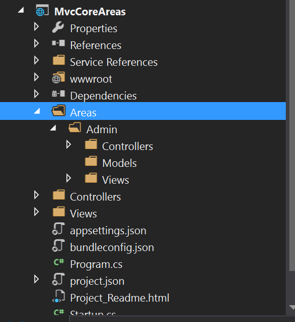 aspnet-core-areas-folder