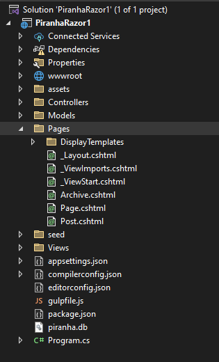 piranha-cms-razor-pages