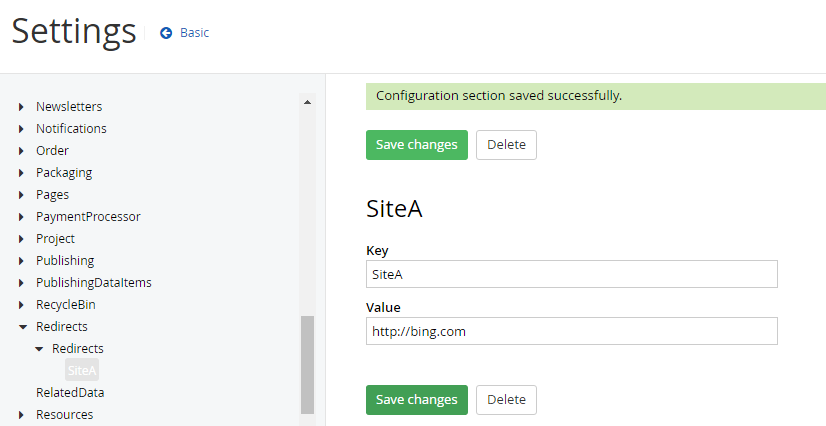 sitefinity-config-key-value-pair